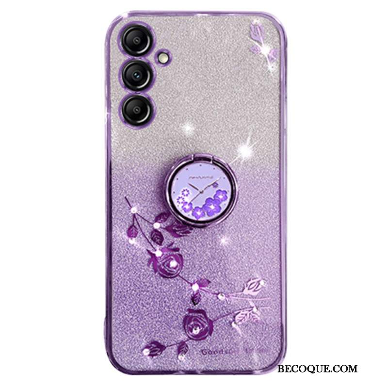 Etui Samsung Galaxy S24 5g Z Pierścieniem Podporowym Kadem Etui Ochronne