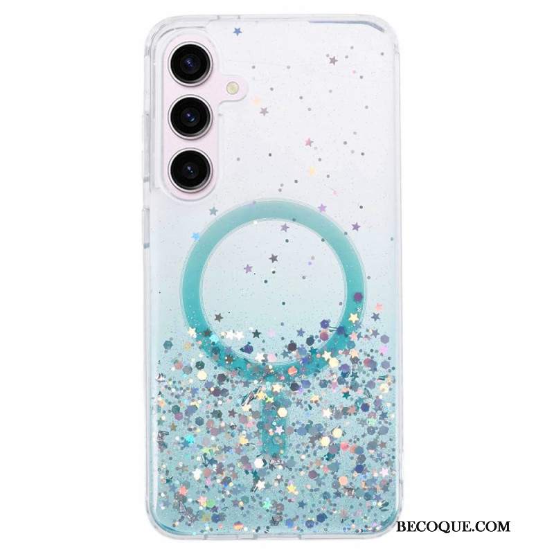 Etui Samsung Galaxy S24 Plus 5g Brokat Zgodny Z Magsafe Etui Ochronne