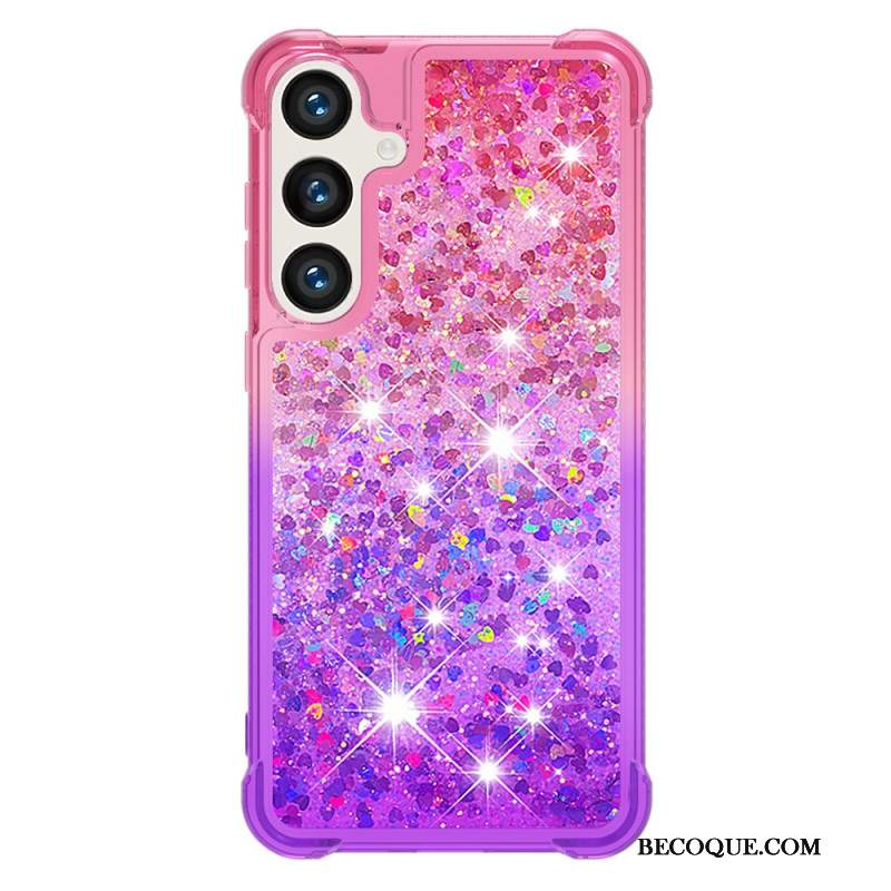Etui Samsung Galaxy S24 Plus 5g Płynny Brokat Etui Ochronne