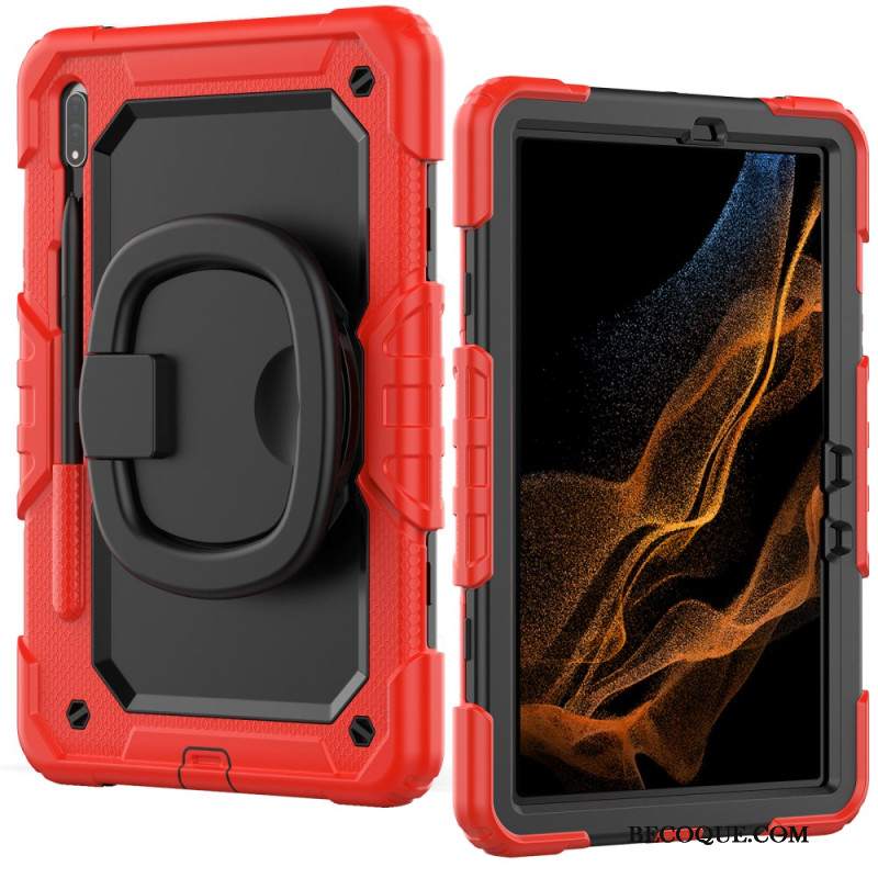 Etui Samsung Galaxy Tab S9 Obrotowy Wspornik I Pasek Na Ramię