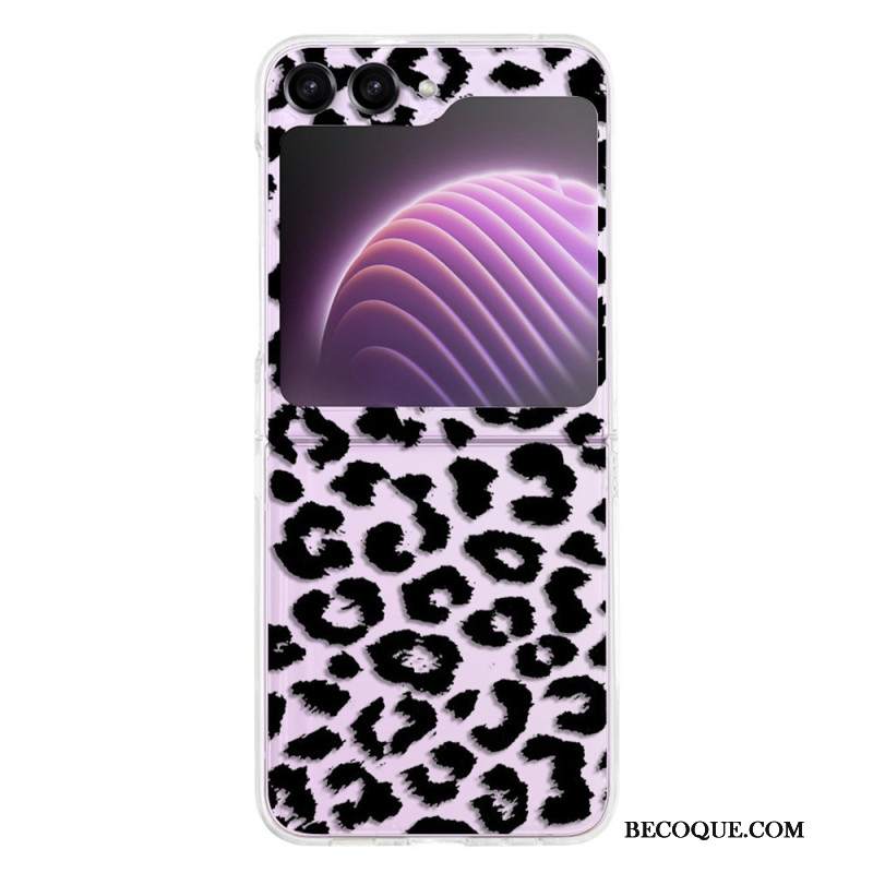Etui Samsung Galaxy Z Flip 5 Przezroczyste Odciski Palców Etui Ochronne