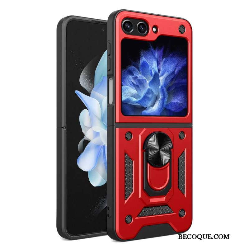 Etui Samsung Galaxy Z Flip 5 Sztywny Z Pierścieniem Podporowym