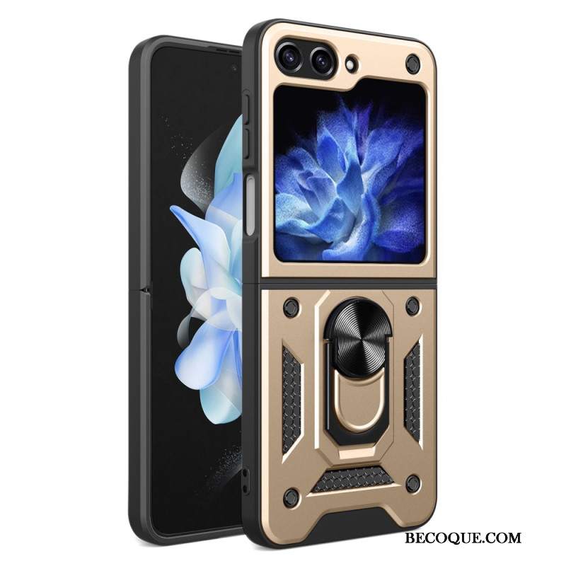 Etui Samsung Galaxy Z Flip 5 Sztywny Z Pierścieniem Podporowym