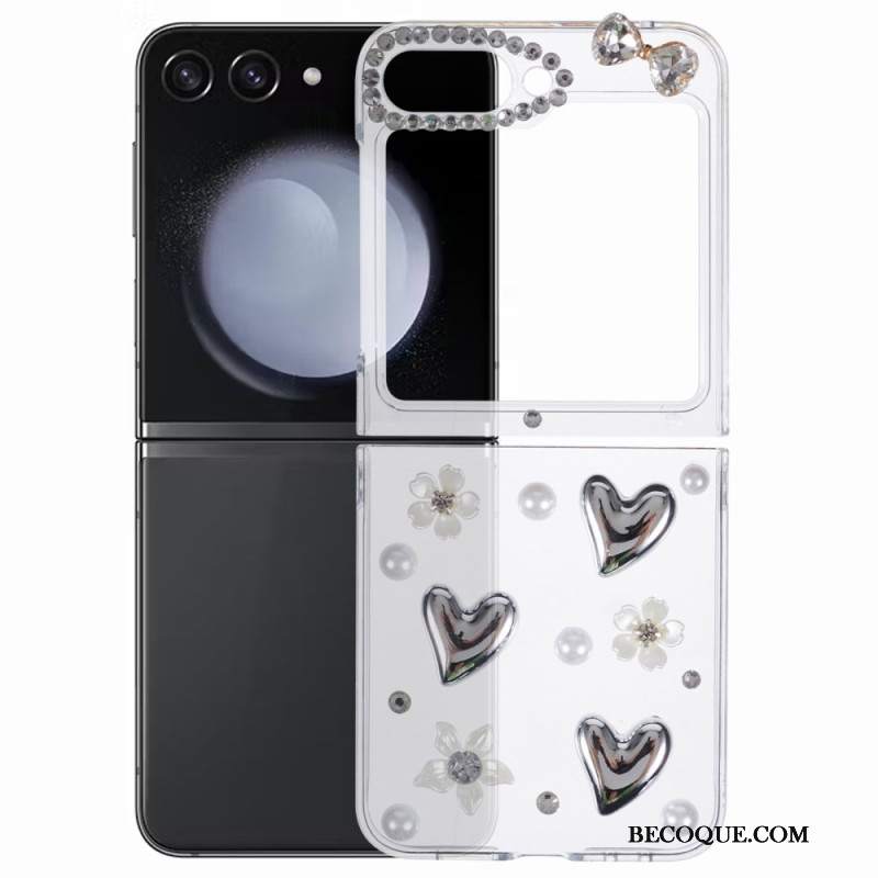 Etui Samsung Galaxy Z Flip 6 Cyrkonie
