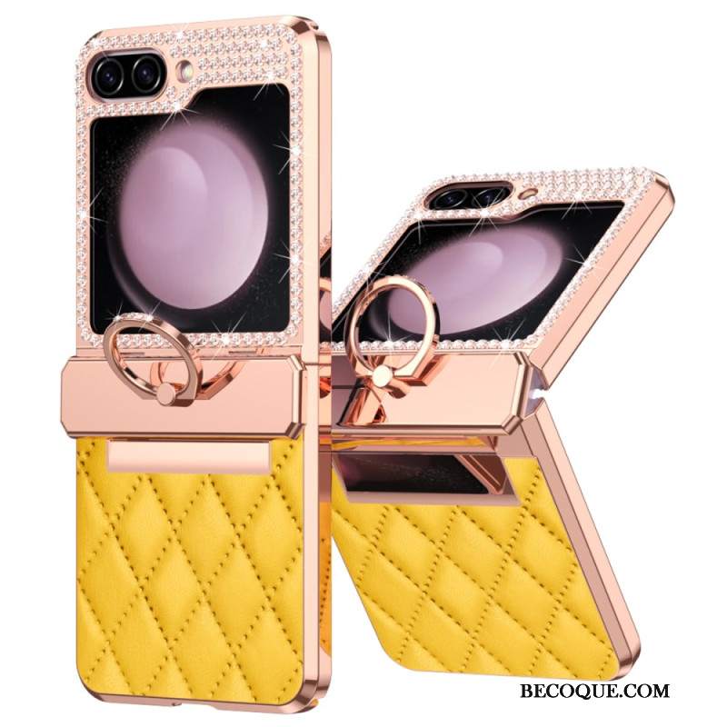 Etui Samsung Galaxy Z Flip 6 Ozdoba Ze Strasu Etui Ochronne