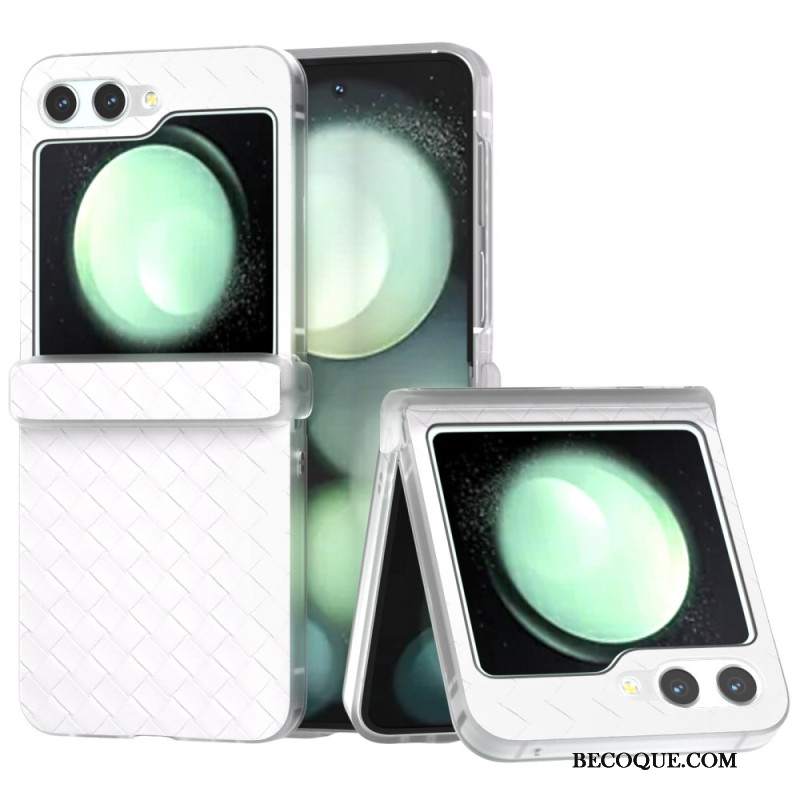 Etui Samsung Galaxy Z Flip 6 Tkana Tekstura