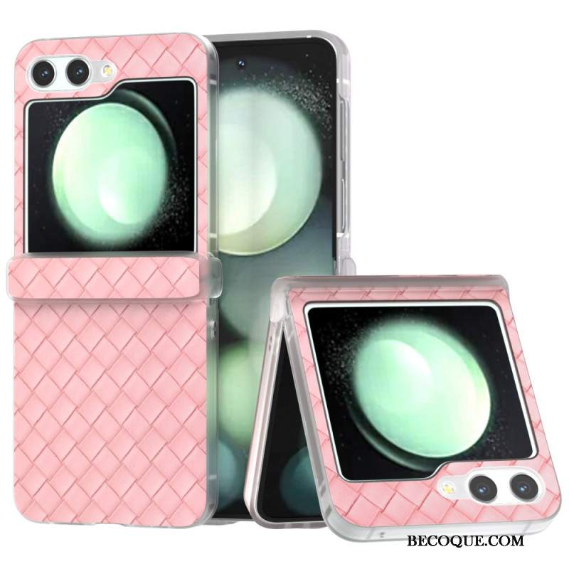 Etui Samsung Galaxy Z Flip 6 Tkana Tekstura