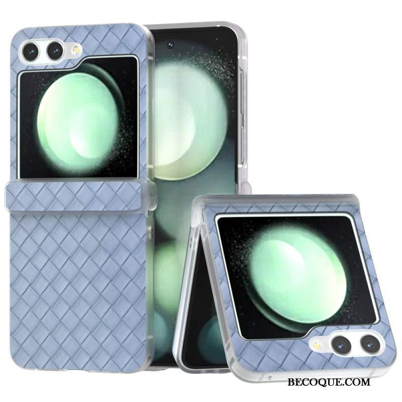 Etui Samsung Galaxy Z Flip 6 Tkana Tekstura
