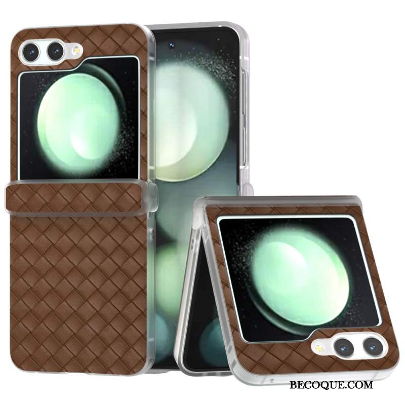 Etui Samsung Galaxy Z Flip 6 Tkana Tekstura