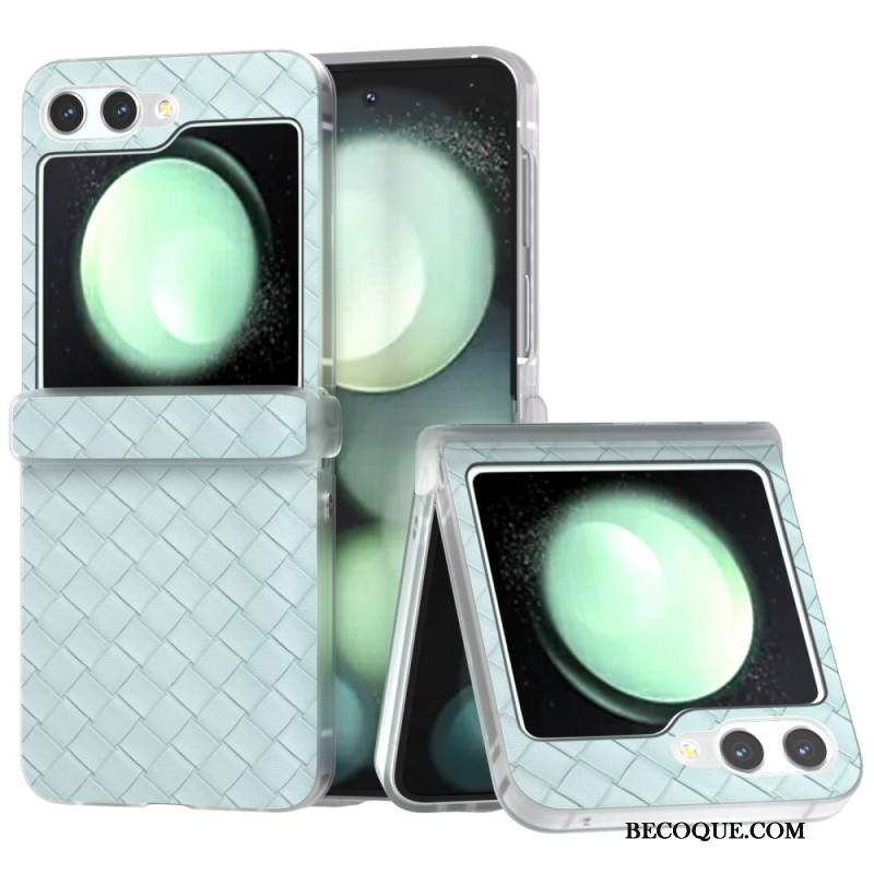 Etui Samsung Galaxy Z Flip 6 Tkana Tekstura