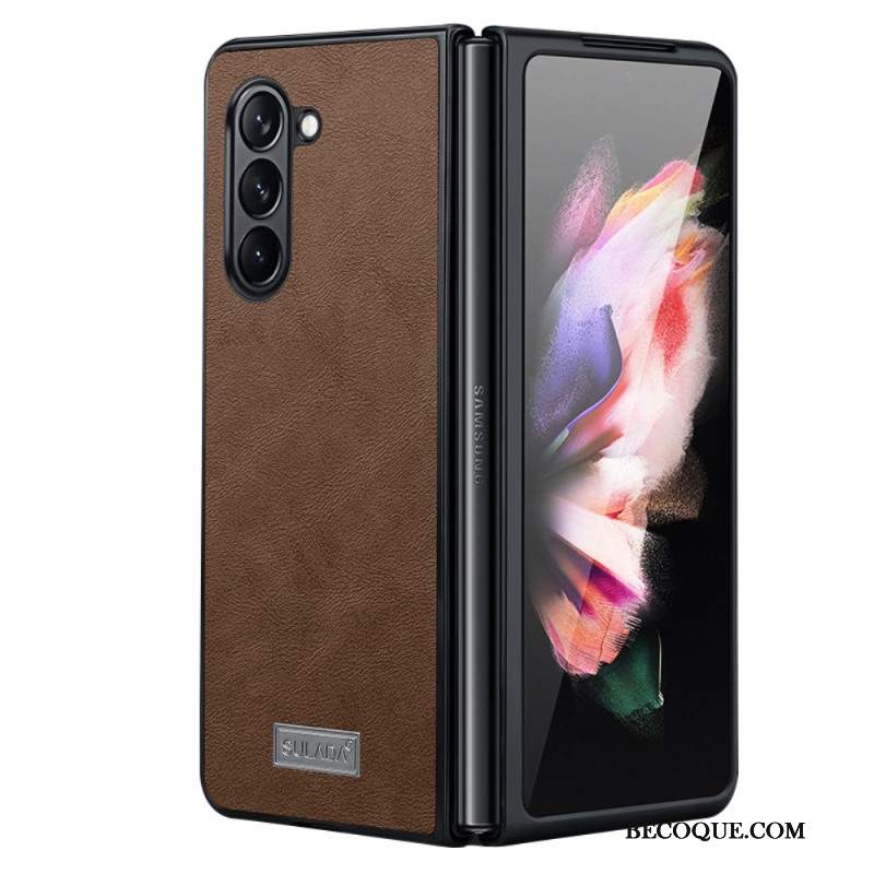 Etui Samsung Galaxy Z Fold 5 Elegancka Skóra Abeel
