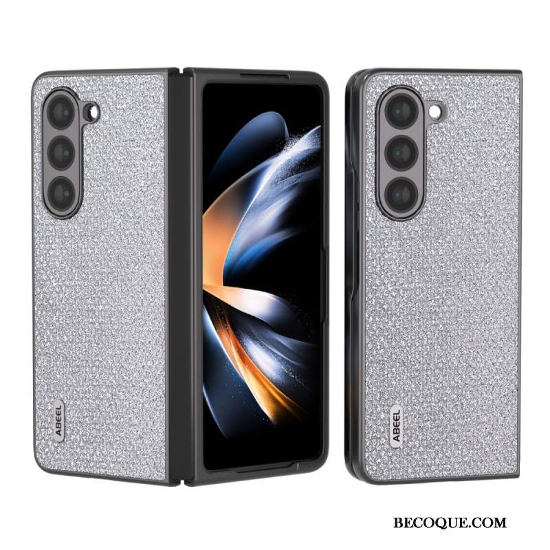 Etui Samsung Galaxy Z Fold 5 Sztuczna Skóra Abeel Etui Ochronne
