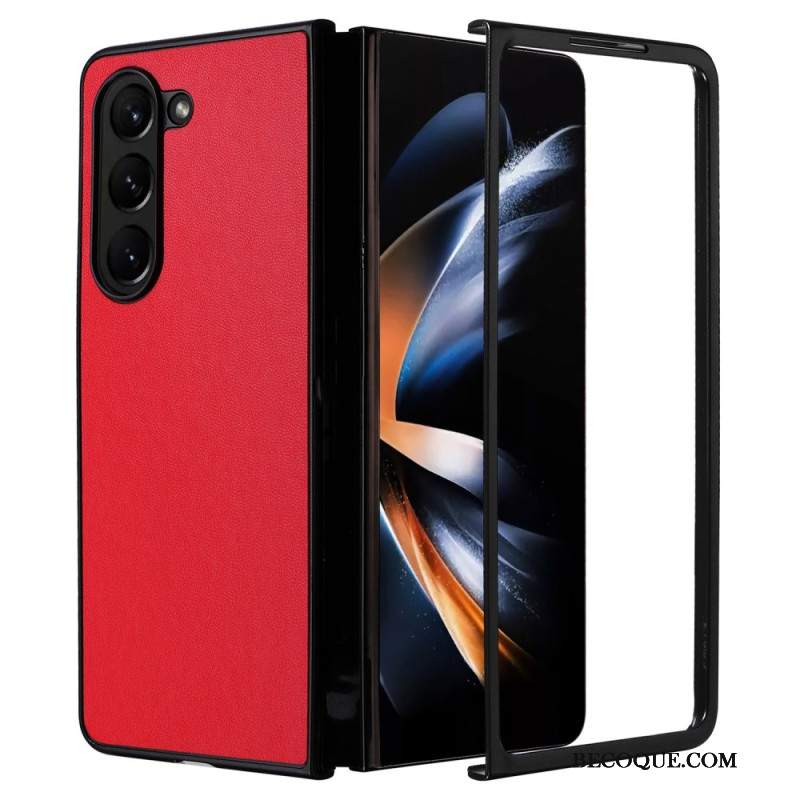 Etui Samsung Galaxy Z Fold 6 Efekt Skóry