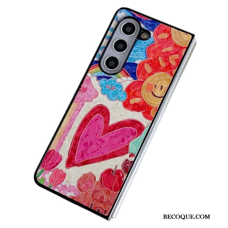 Etui Samsung Galaxy Z Fold 6 Grafika Etui Ochronne