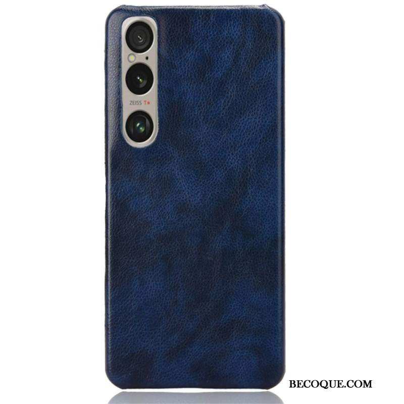 Etui Sony Xperia 1 Vi Efekt Skóry Liczi Etui Ochronne