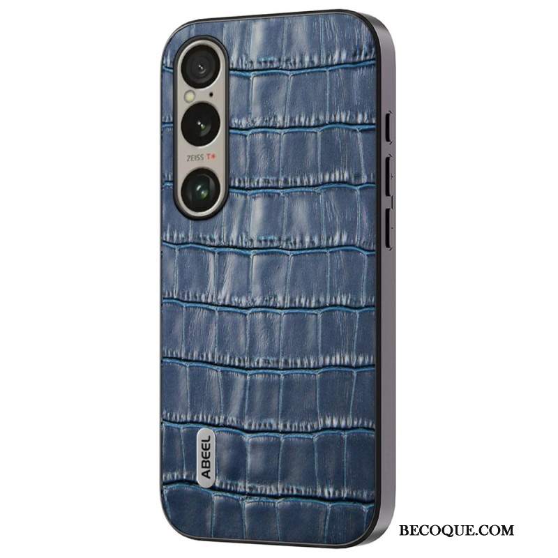 Etui Sony Xperia 1 Vi Tekstura Krokodyla Abeel