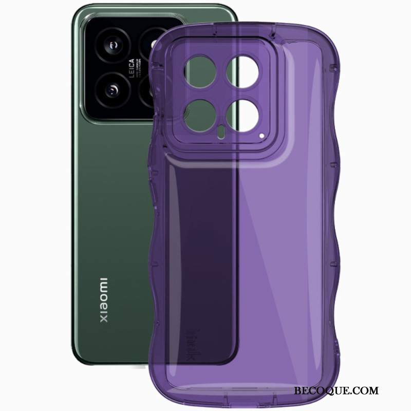 Etui Xiaomi 14 Ochrona Tektury Falistej Imak Etui Ochronne