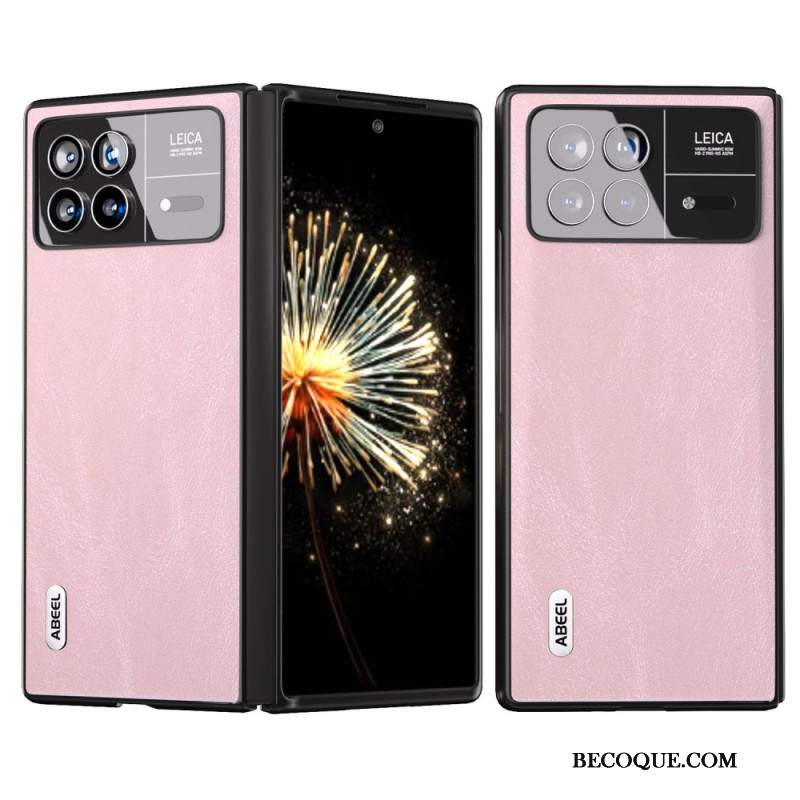 Etui Xiaomi Mix Fold 3 Efekt Skóry Abeel