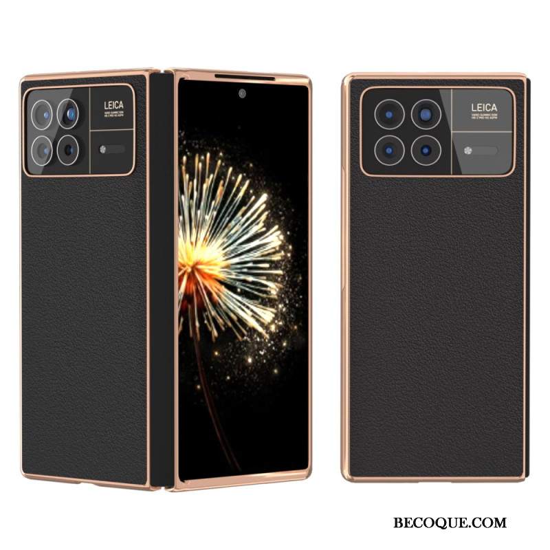 Etui Xiaomi Mix Fold 3 Imitacja Skóry Etui Ochronne