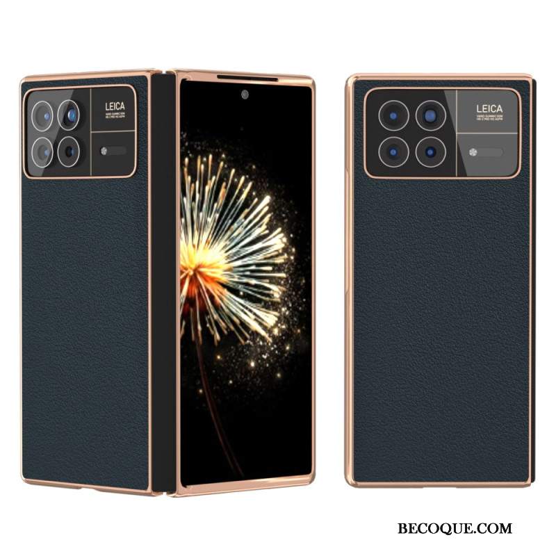 Etui Xiaomi Mix Fold 3 Imitacja Skóry Etui Ochronne