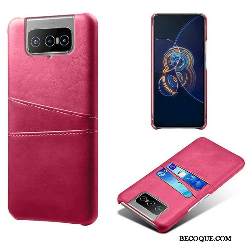 Etui do Asus Zenfone 8 Flip Etui Folio Posiadacz Karty Ksq