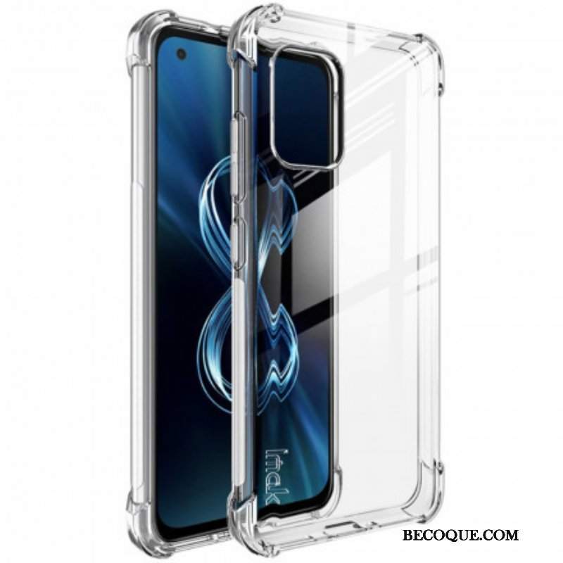 Etui do Asus Zenfone 8 Przezroczysty Jedwabisty Imak