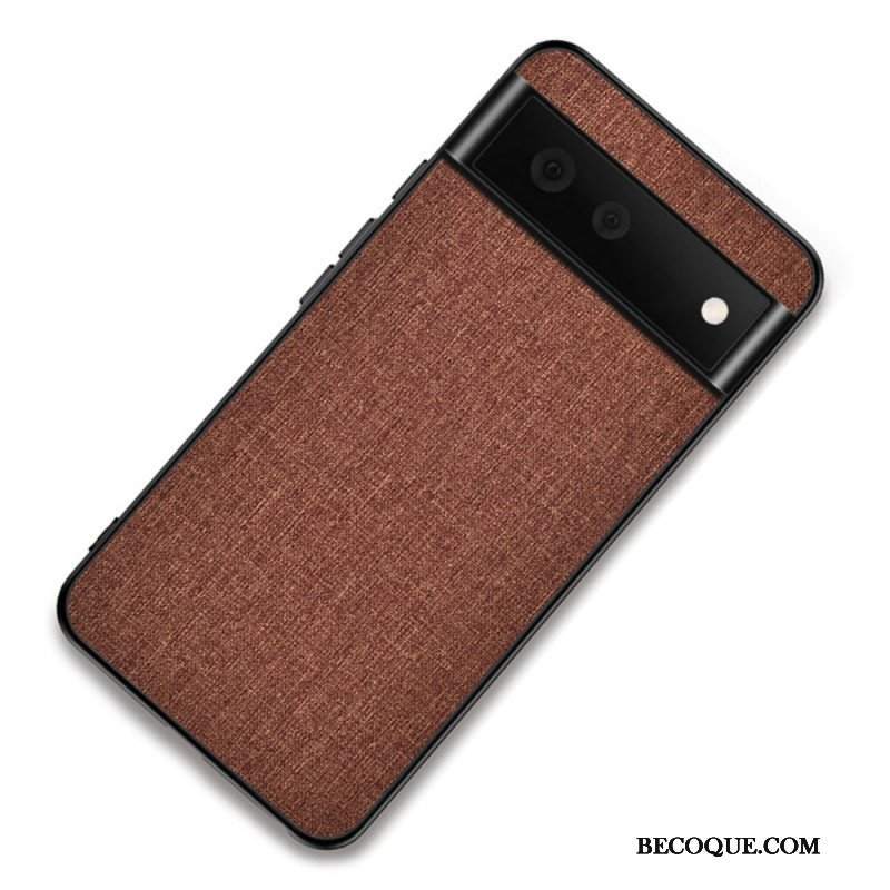 Etui do Google Pixel 6 Pro Tekstura Tkaniny