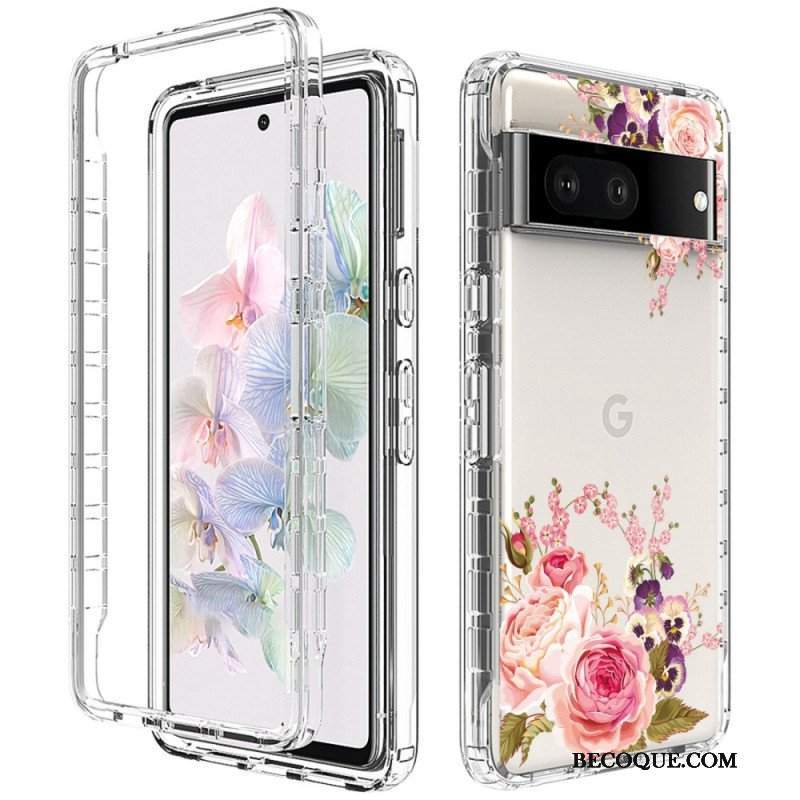 Etui do Google Pixel 7 Bezszwowi Kwiaty