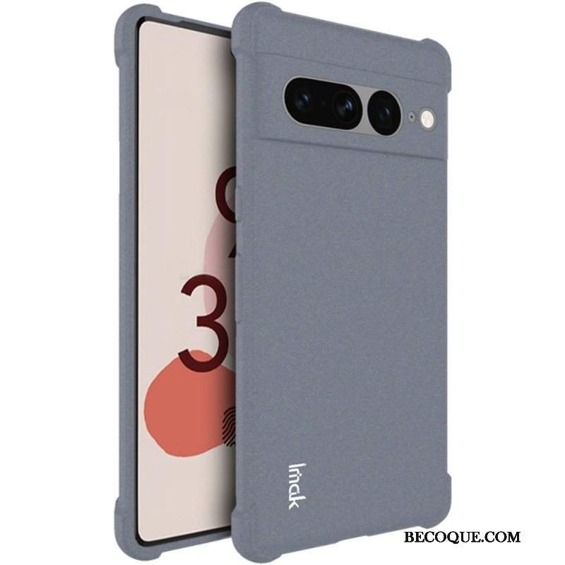 Etui do Google Pixel 7 Pro Prosty Efekt Błyszczącej Skóry