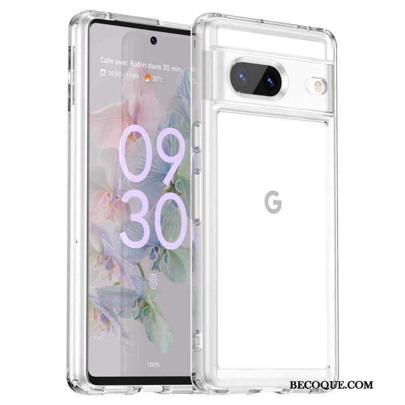 Etui do Google Pixel 7 Przezroczysta Seria Cukierków