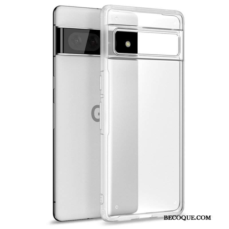 Etui do Google Pixel 7 Półprzezroczyste Silikonowe Krawędzie