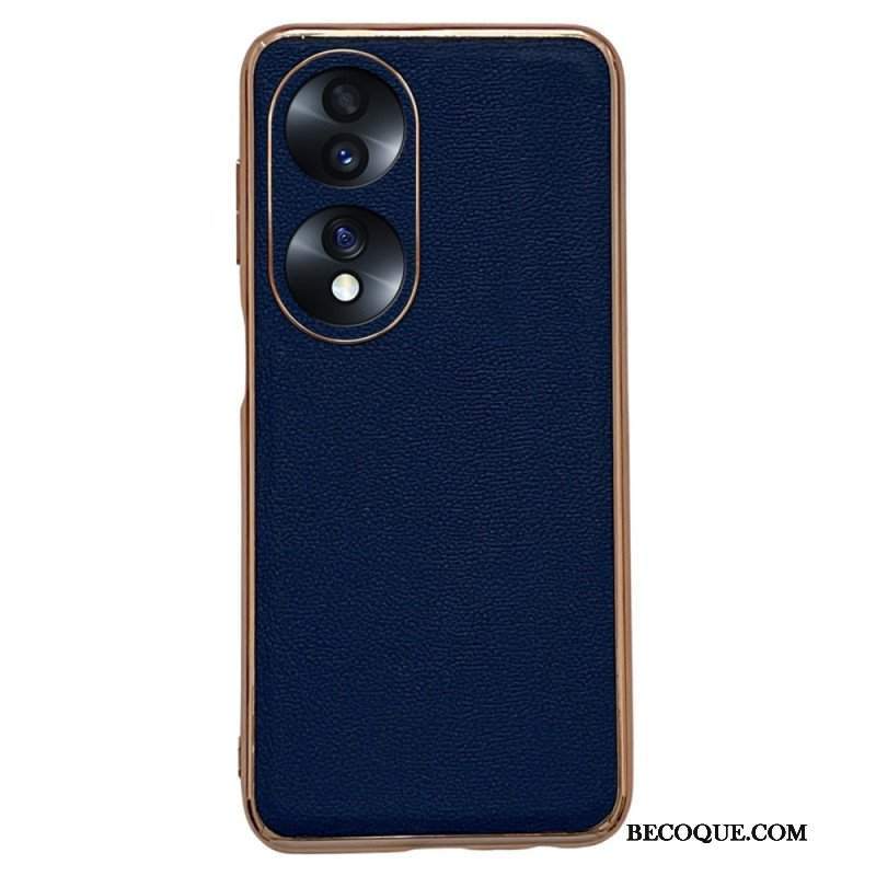 Etui do Honor 70 Elegancja Z Prawdziwej Skóry