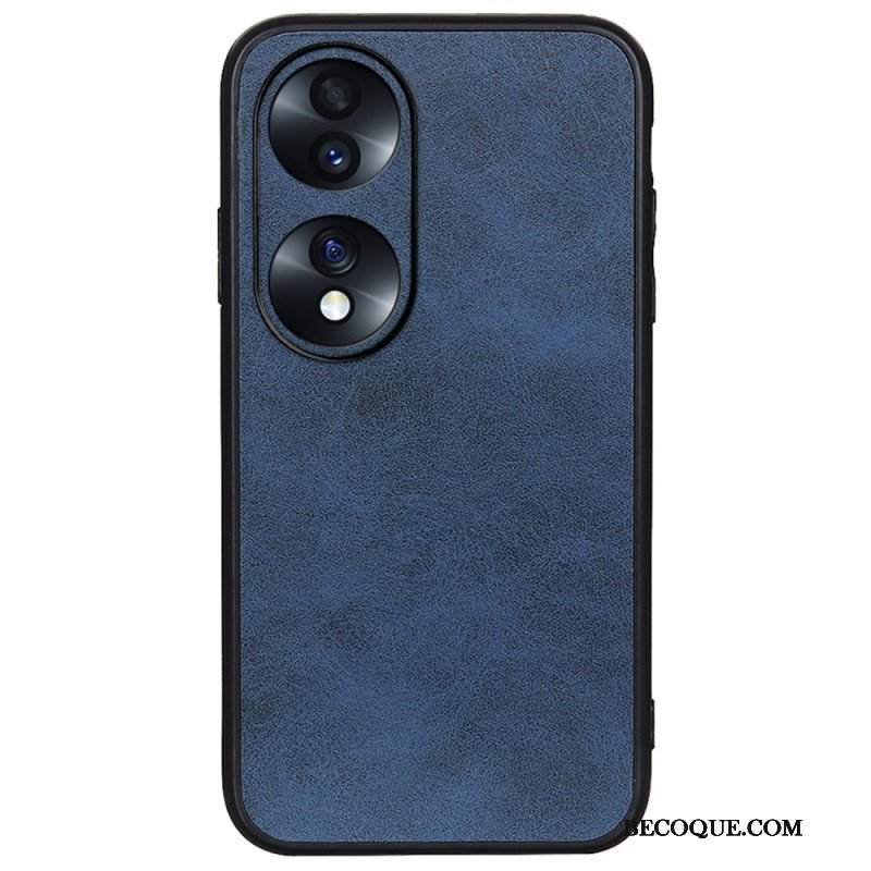 Etui do Honor 70 Teksturowana Sztuczna Skóra