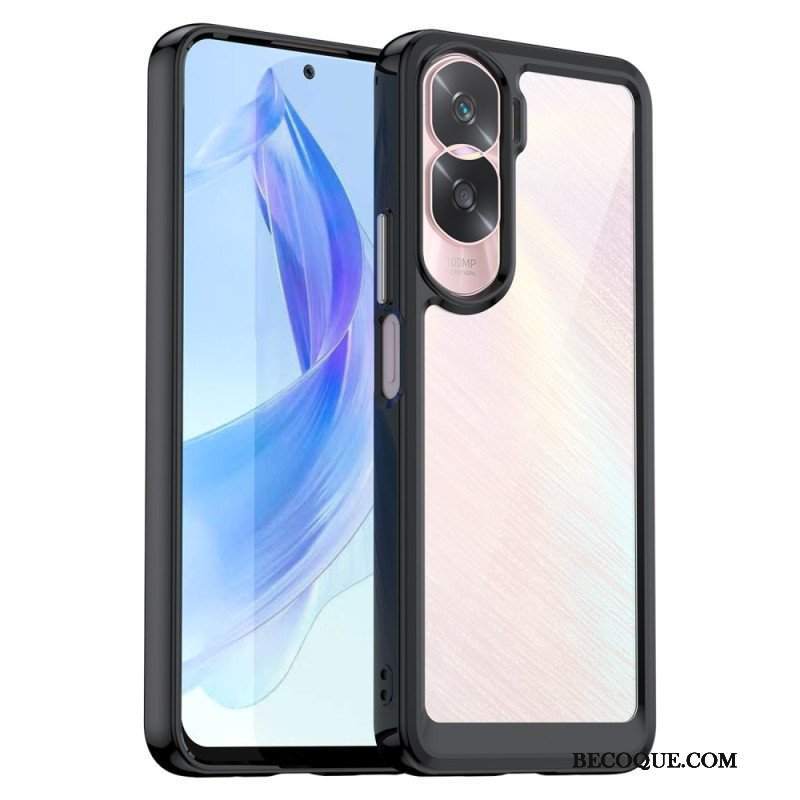 Etui do Honor 90 Lite Hybrydowy Przezroczysty