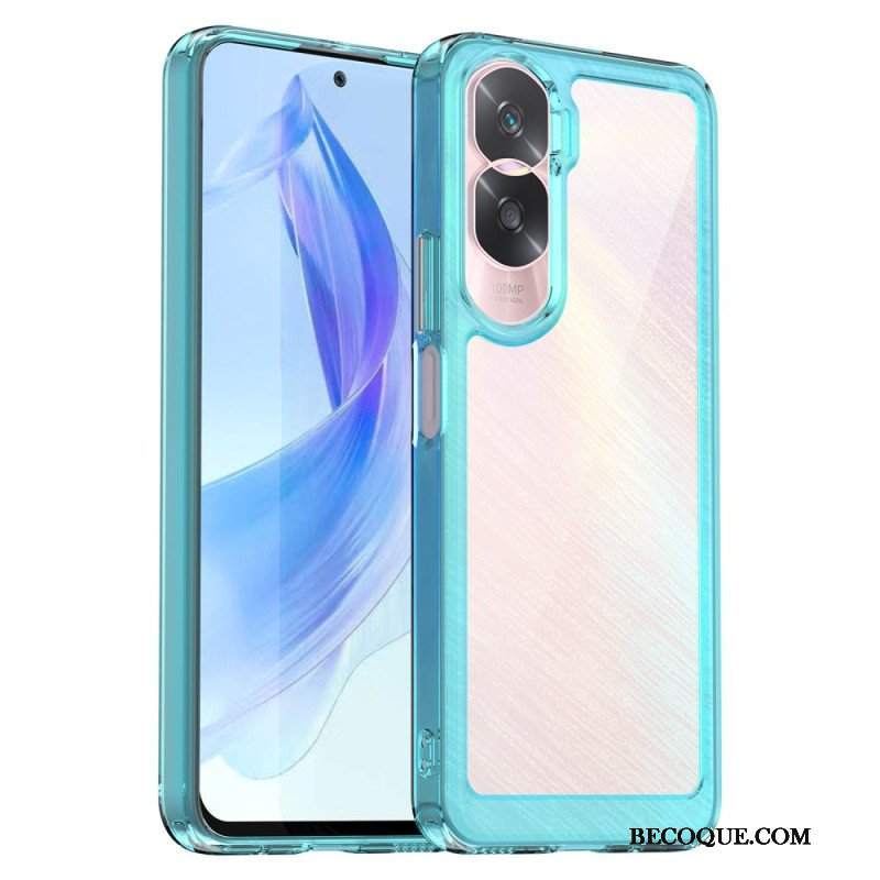 Etui do Honor 90 Lite Hybrydowy Przezroczysty