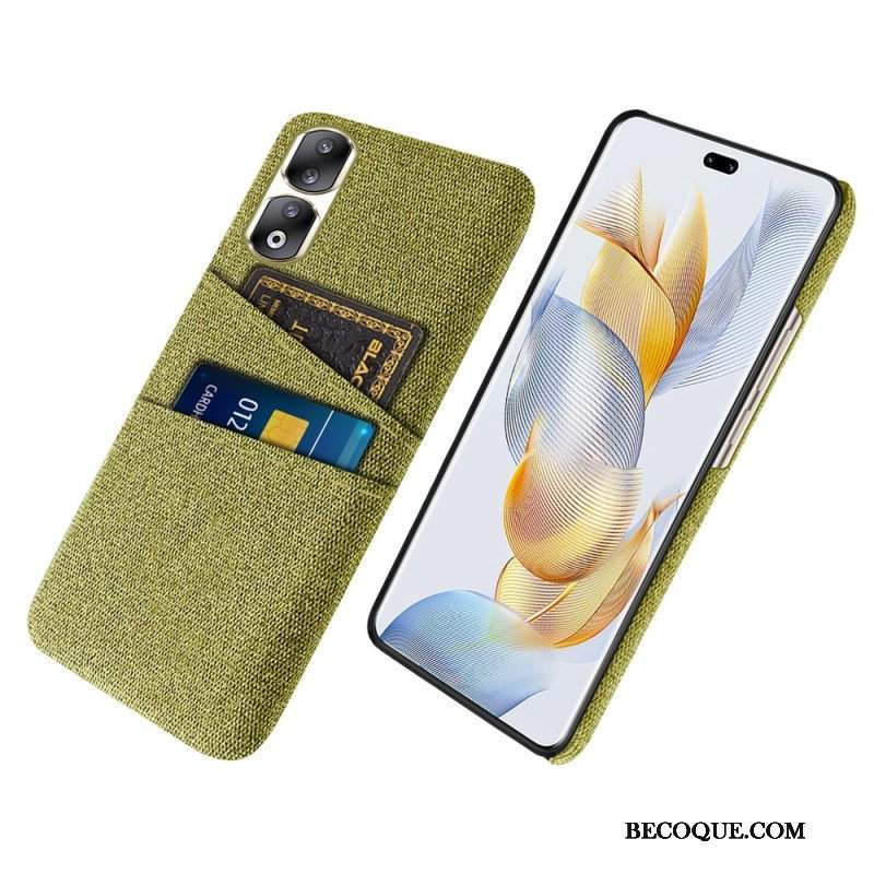 Etui do Honor 90 Pro Materiałowe Etui Na Karty