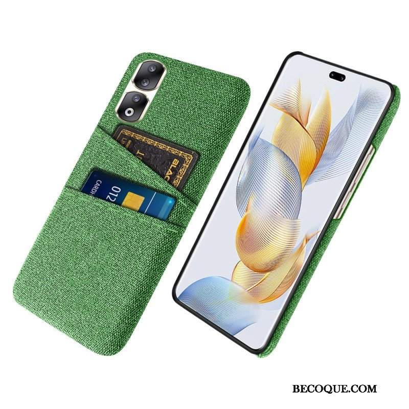 Etui do Honor 90 Pro Materiałowe Etui Na Karty