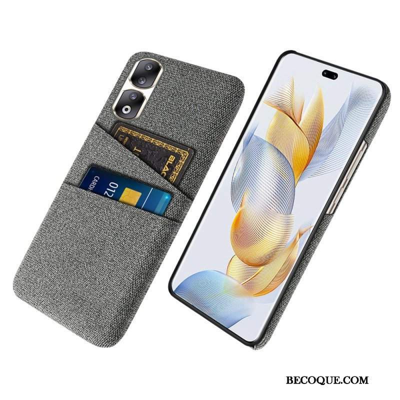 Etui do Honor 90 Pro Materiałowe Etui Na Karty