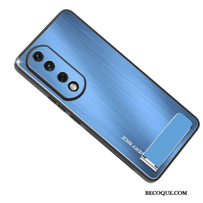 Etui do Honor 90 Pro Szczotkowany Stop Aluminium Ze Wspornikiem