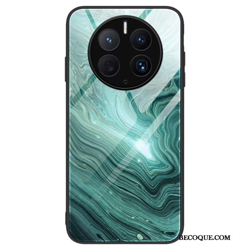 Etui do Huawei Mate 50 Pro Stylowe Szkło Hartowane Z Marmuru