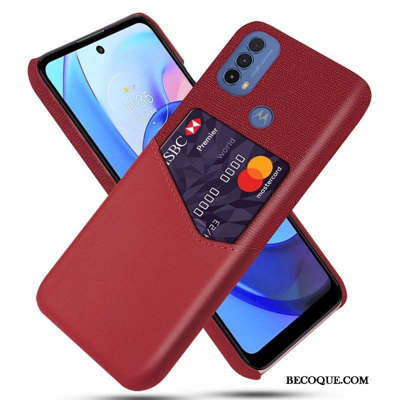 Etui do Moto E40 / E30 / E20 Posiadacz Karty Ksq