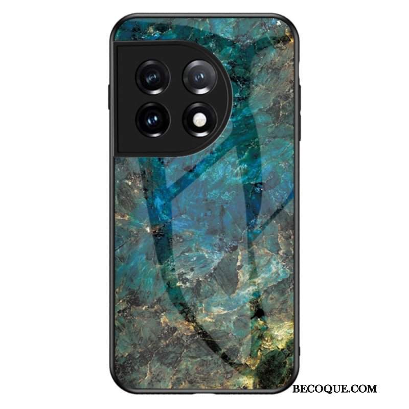 Etui do OnePlus 11 5G Marmurowe Szkło Hartowane