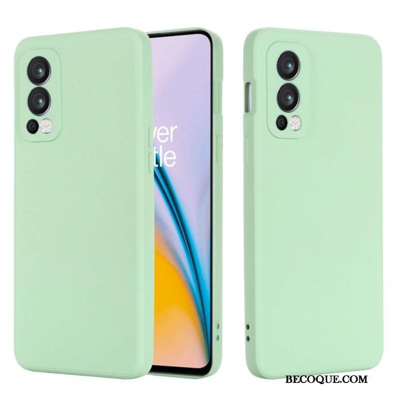 Etui do OnePlus Nord 2 5G Płynny Silikon Ze Smyczą