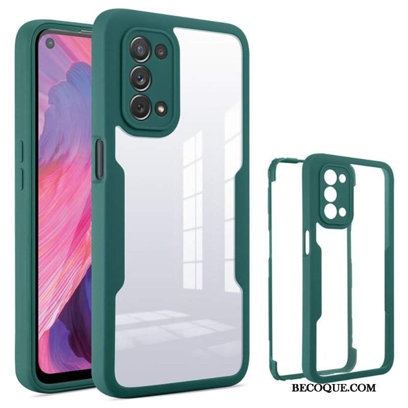 Etui do Oppo A54 5G / A74 5G Etui Ochronne Całkowita Ochrona Dzięki Folii Ekranowej