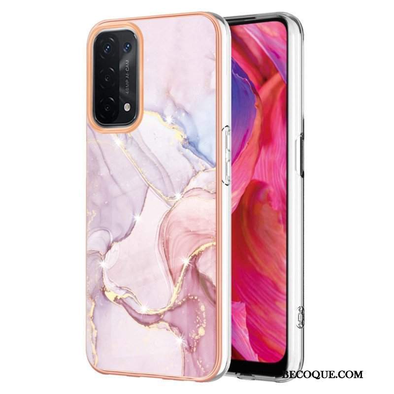 Etui do Oppo A54 5G / A74 5G Marmurowy Projekt