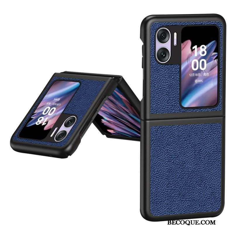 Etui do Oppo Find N2 Flip Etui Folio Sztuczna Skóra Liczi