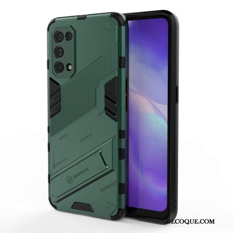 Etui do Oppo Find X3 Lite Zdejmowany Stojak W Dwóch Pozycjach Bez Użycia Rąk