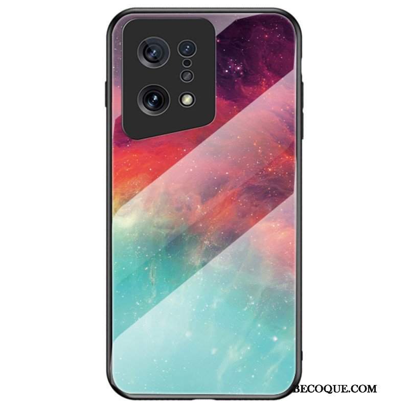 Etui do Oppo Find X5 Marmurowe Szkło Hartowane