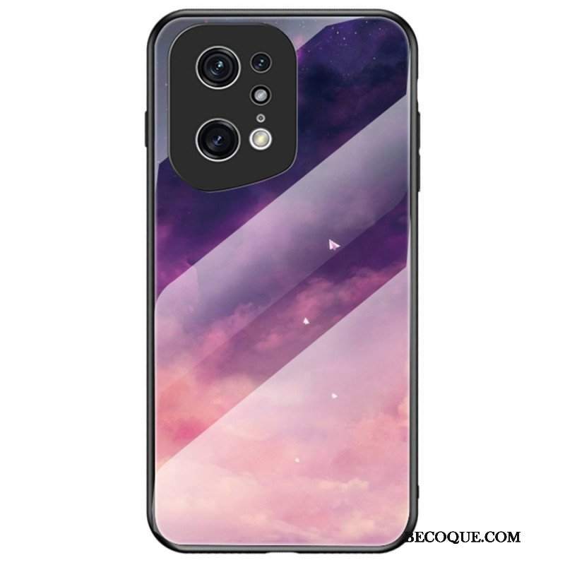 Etui do Oppo Find X5 Pro Marmurowe Szkło Hartowane