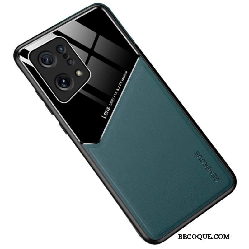 Etui do Oppo Find X5 Wysokiej Jakości Sztuczna Skóra